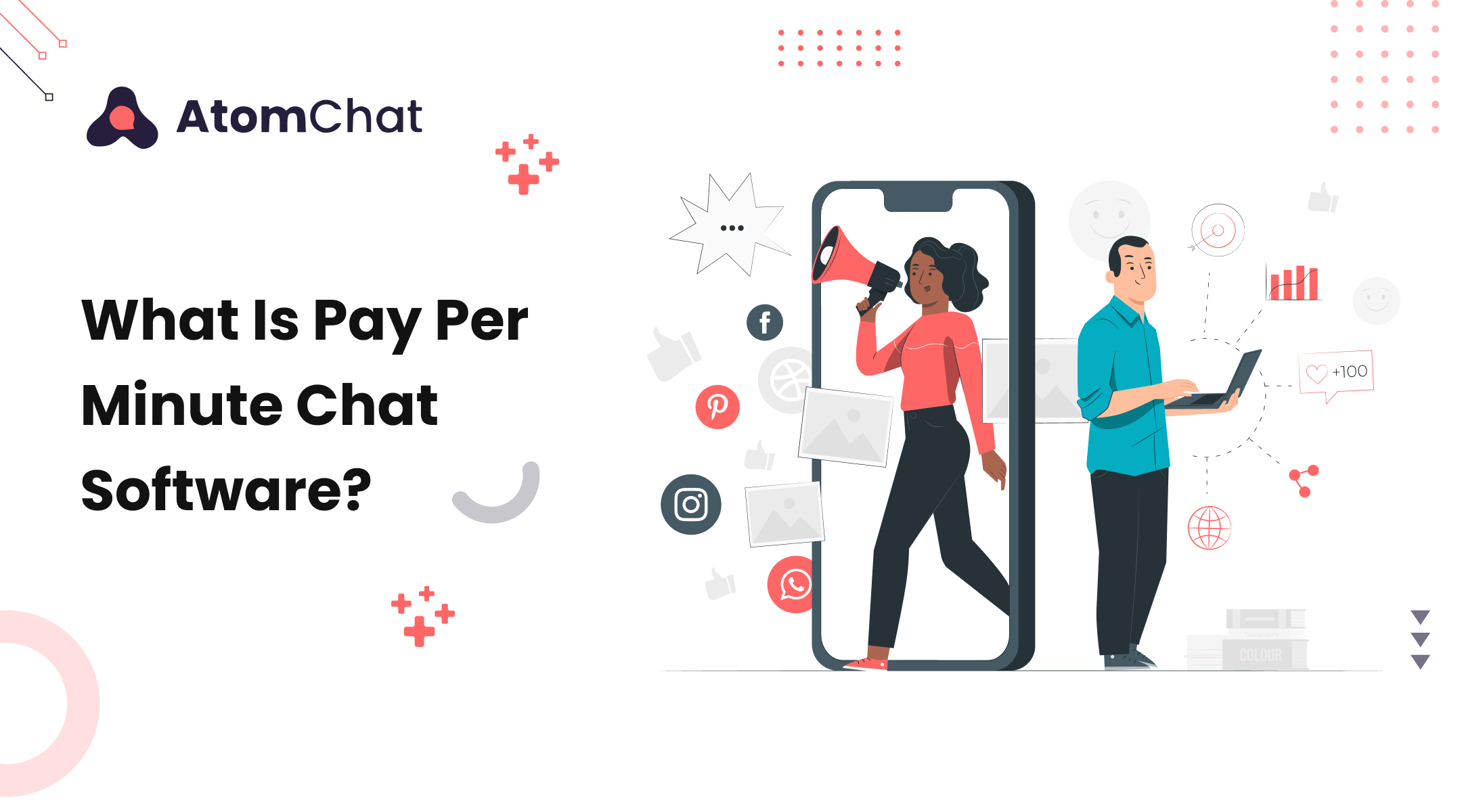 What is Pay Per Minute Chat Software AtomChat